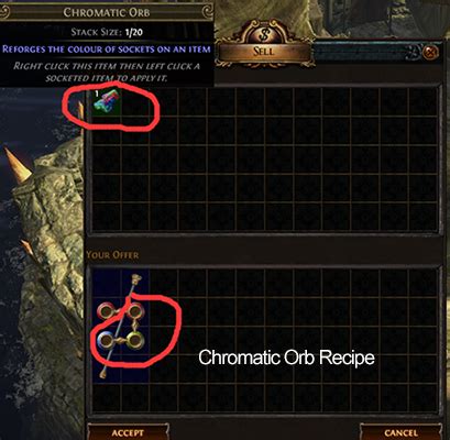 poe chromatic orb recipe|PoE Chromatic Orb Recipe: Use Vendor Recipe to get。